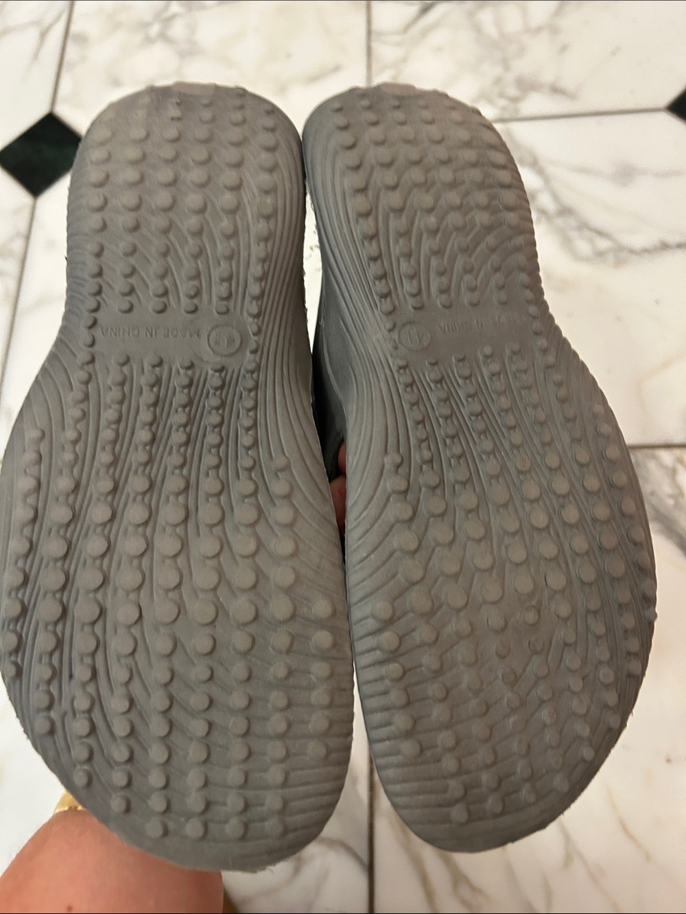 Grey Foam Flip Flops - Casual Pool & Beach Sandals image 3